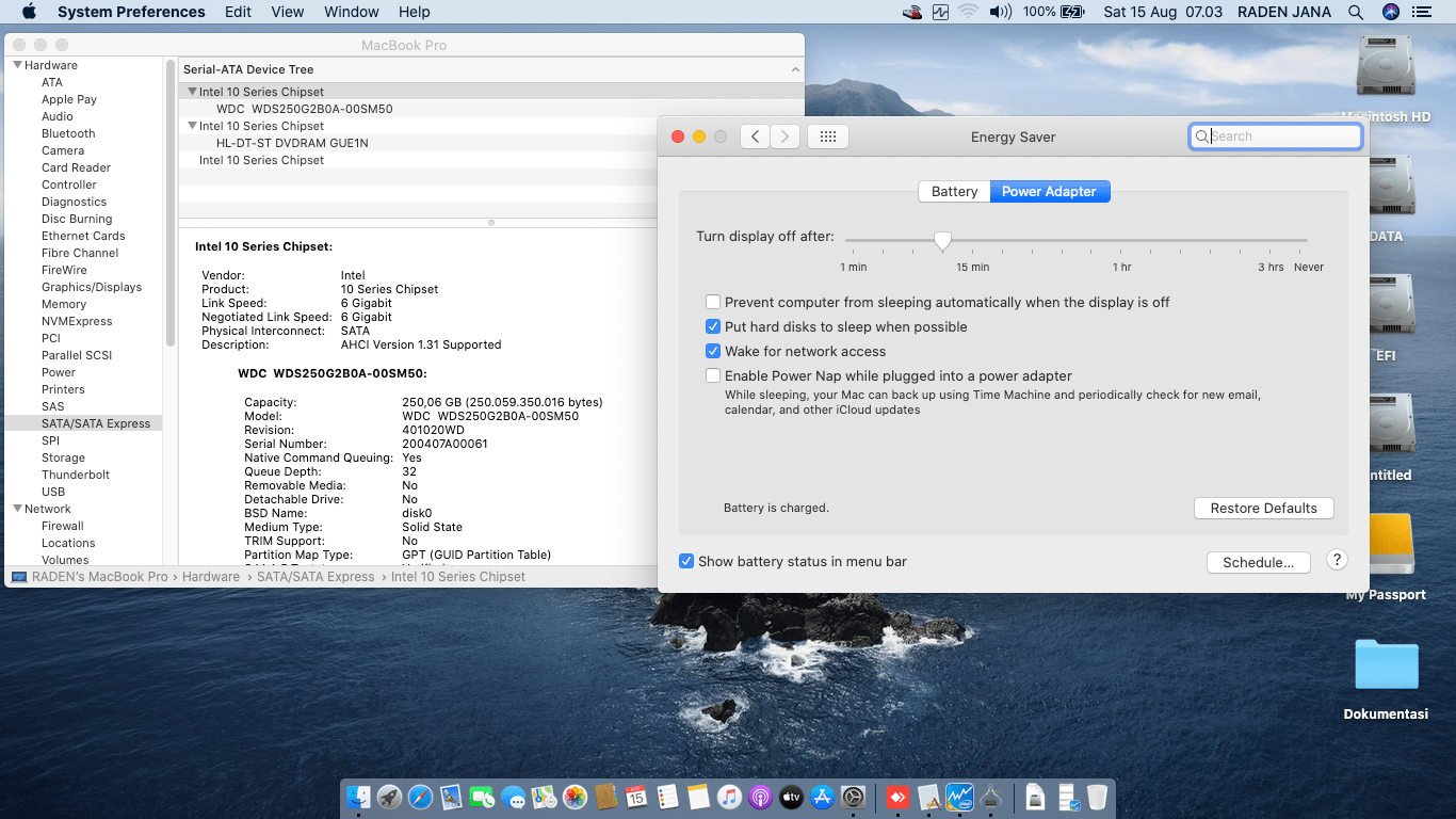 Asus X441UA GA311T [KabyLake   Intel HD 620] 7